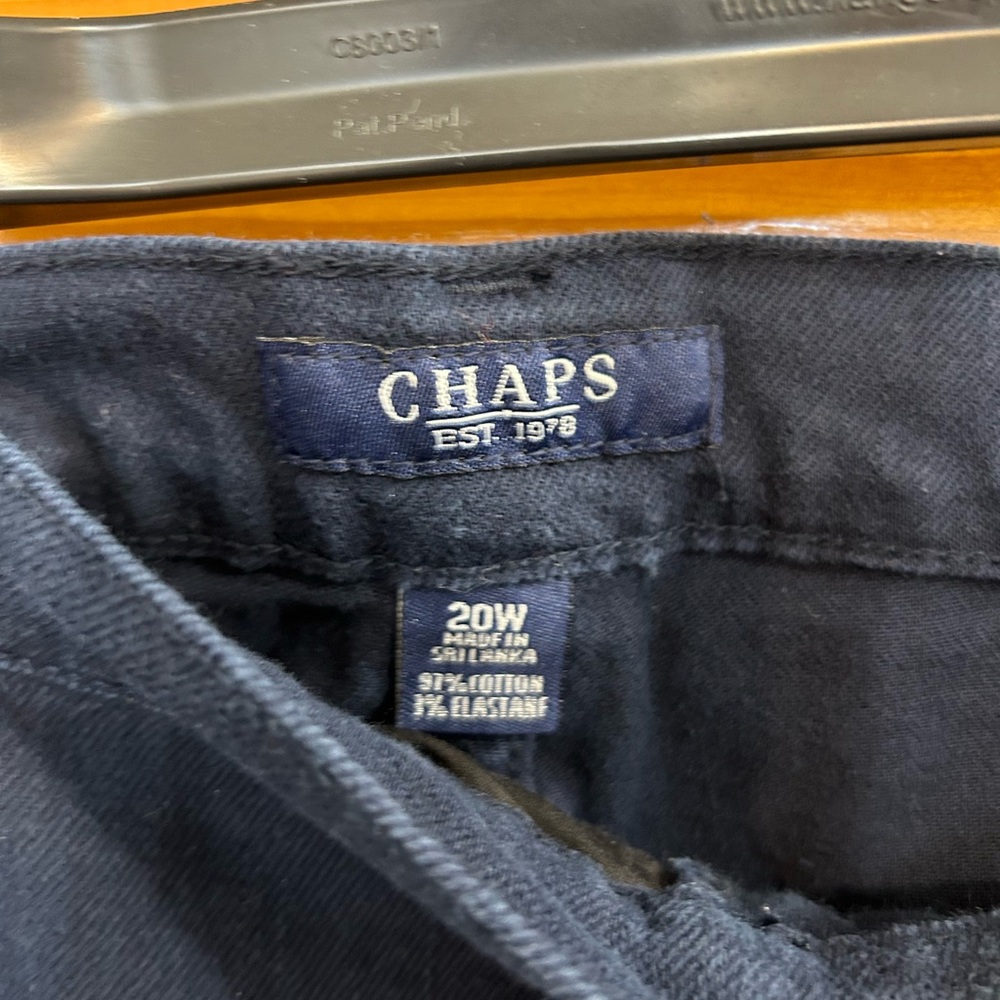 🔵Plus size work pants CHAPS - Picture 4 of 5
